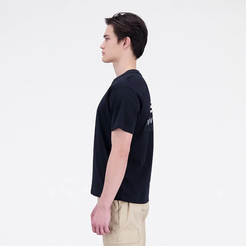 نيو بالانس 1403 Men's Black Round Neck T-Shirt