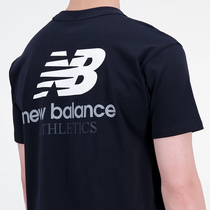 نيو بالانس 1403 Men's Black Round Neck T-Shirt