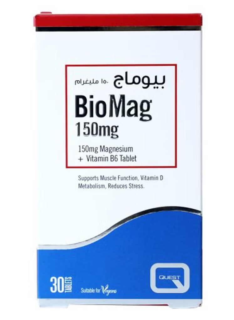 Quest Biomag 150mg tablets 