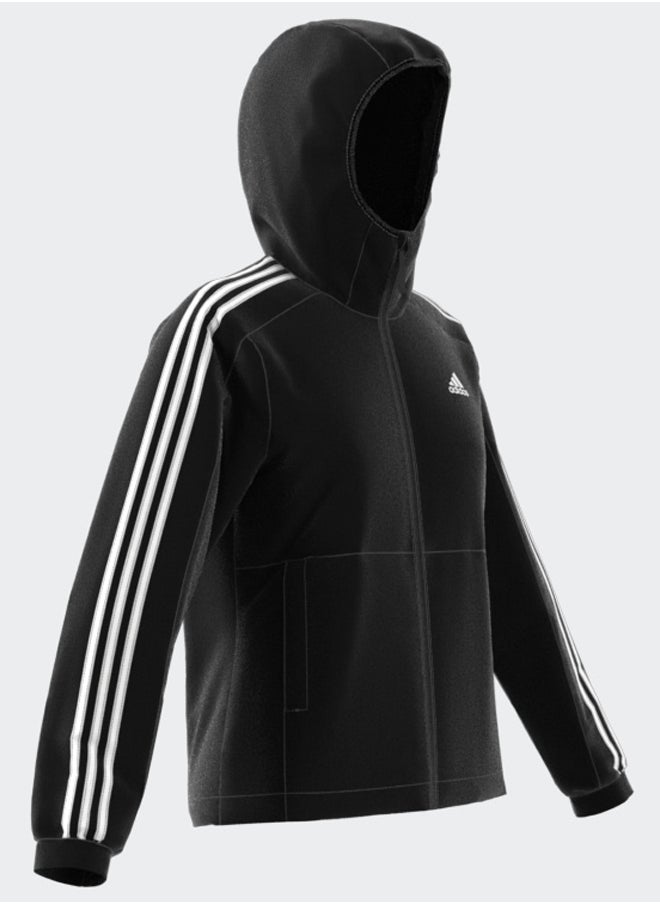 Adidas Essentials 3-Stripes Insulated Hooded Jacket  - Image 2