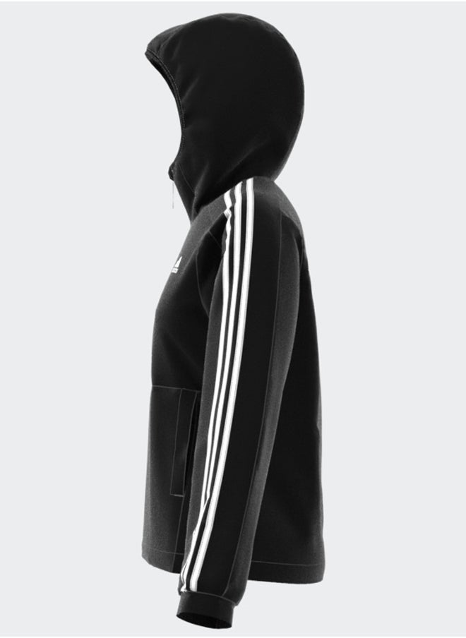 Adidas - Essentials 3-Stripes Insulated Hooded Jacket - Image 1