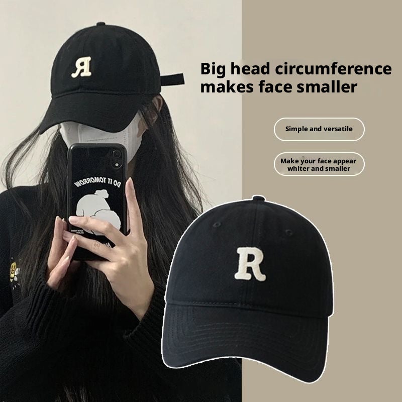 YIZE Unisex Baseball Cap Adjustable Big Head - Image 1