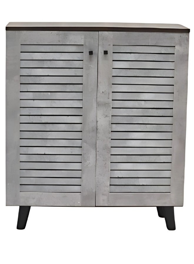 ALWASIT HOME Modern Wooden Shoe Cabinet, Shoes Rack With Storage, Shelf Cabinet - Image 1