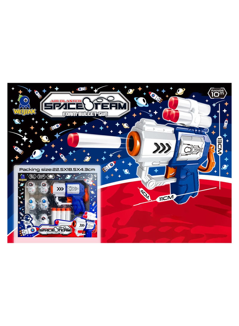 MissTiara لعبة مسدس رصاص ناعم آمن مع 4 رصاصات - Image 4