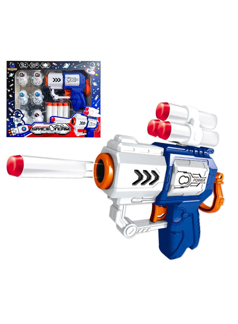 MissTiara لعبة مسدس رصاص ناعم آمن مع 4 رصاصات - Image 3