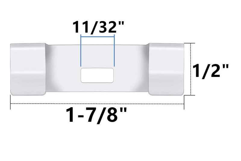 APUXON Vertical Blind Repair Vane Savers 12pcs Blind Repair Clip Vertical Blind Repair Tabs, Window Blinds Replacement - Image 2