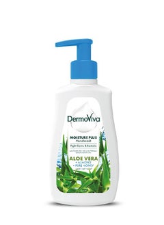 Dermoviva Moisture Plus Care Handwash | Gently Cleanses & Provides Intense Hydration Making Your Skin Soft and Supple - 200ml