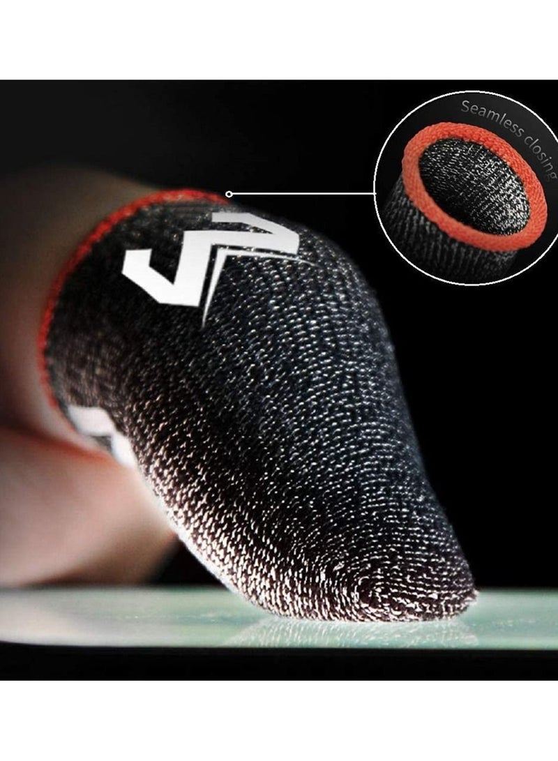 SYOSI Gaming Finger Sleeves Mobile Controller Sleeve Sets Game Gloves Thumb For League of Legend PUBG Rules Survival(3 Pcs)  - Image 4