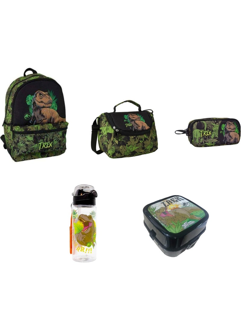 JURASSIC WORLD School Bag Set (5 Pieces)  - Image 1