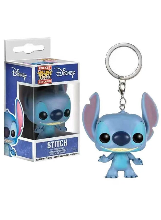 Stitch Figurine Keychain - Cute Collectible Toy