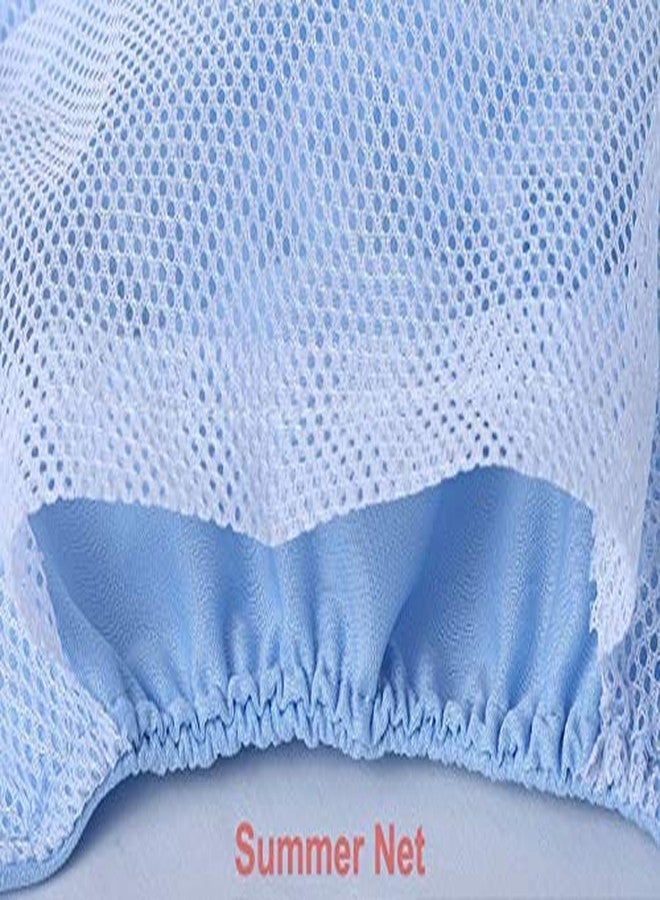Ineffable Baby Cloth Diaper Reusable Baby Diapers Cover Washable Nappies with Baby Insert Pads- Adjustable Size- Summer Version (Assorted Colours) - Image 5