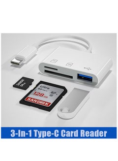 3-In-1 Type-C Card Reader