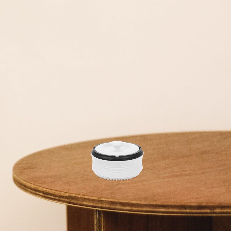 Rechargeable Smoke Free Electric Ashtray Portable Ivory White Air Purification for Car Home Office - Image 5