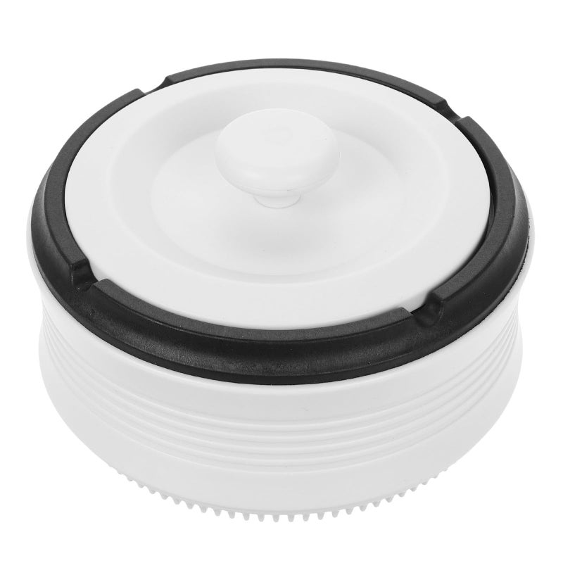 Rechargeable Smoke Free Electric Ashtray Portable Ivory White Air Purification for Car Home Office - Image 2