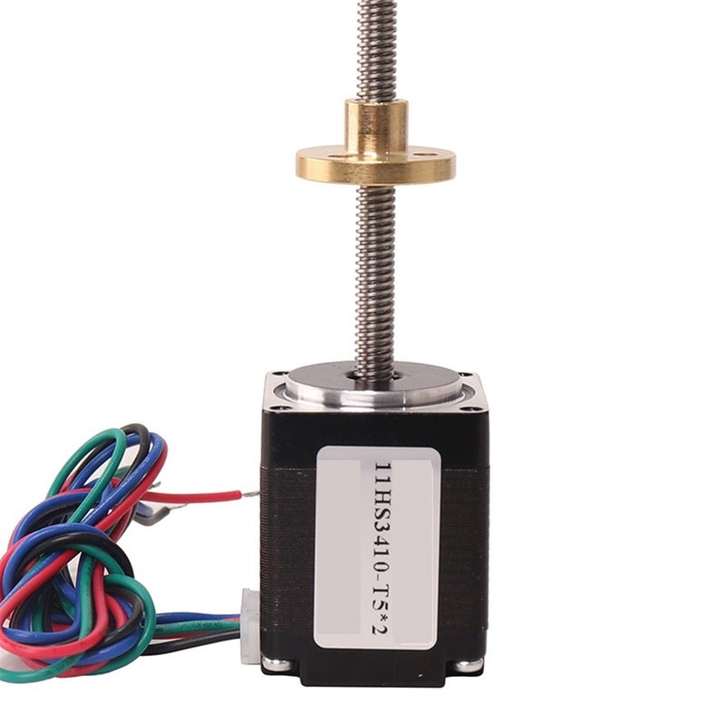 محرك خطوي Nema 11 عمود 5 مم عزم دوران 0.1 نيوتن متر 3410S T5x2 50 مم للآلات ثلاثية الأبعاد - Image 3