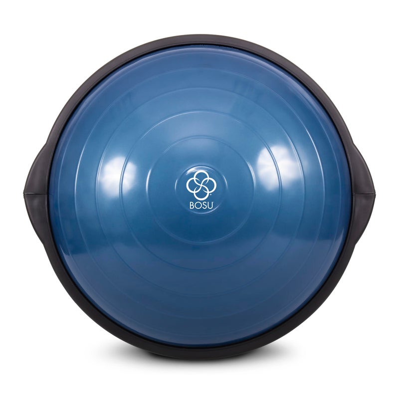 Bosu Balance Ball, Home Gym 20 Inch Full Body Strength Trainer Equipment, Blue - Image 1