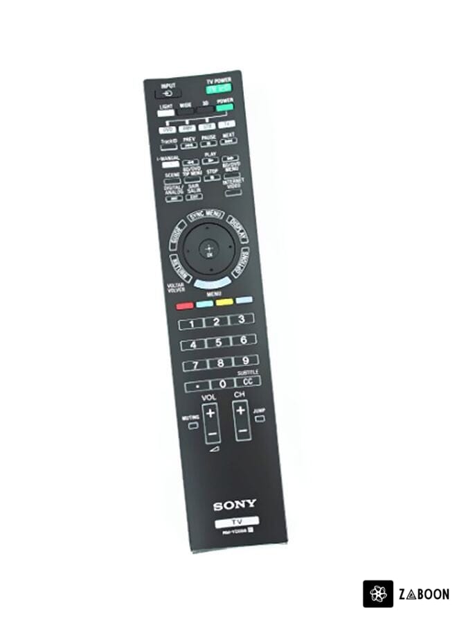 Zaboon Smart TV Remote Control For Sony Bravia Black
