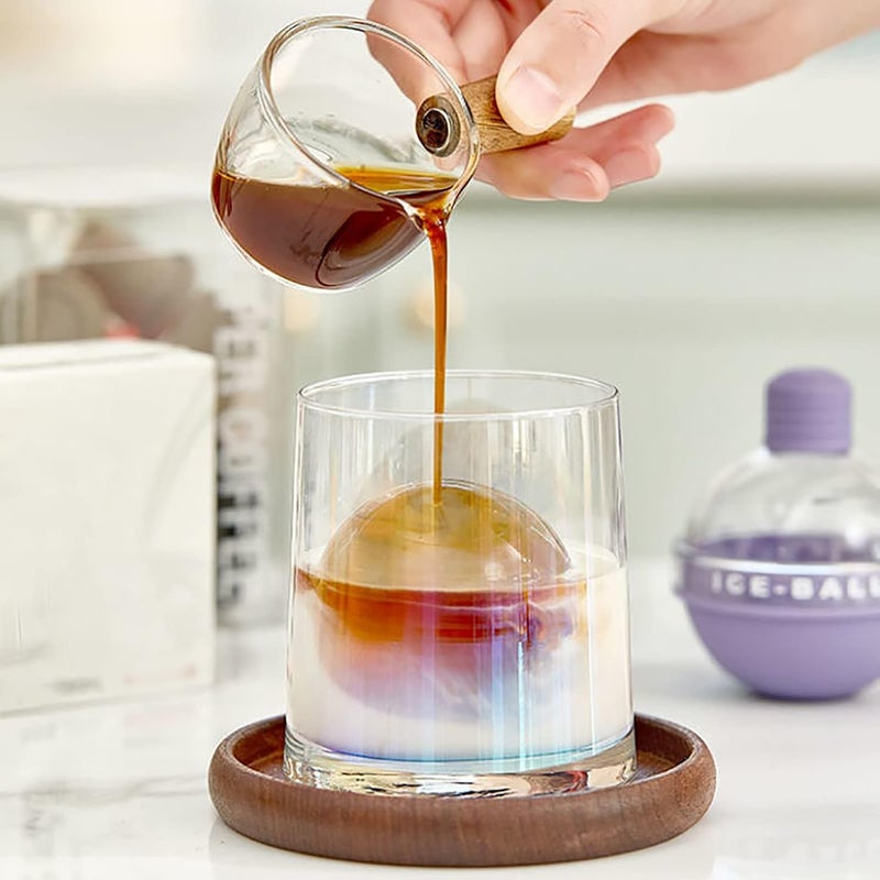 klarako Ice Ball Maker Silicone Mould, Creative Light Bulbs Ice Ball Molds, Whiskey Ice Ball Moulds 2.5 Inches Large Sphere Ice Ball Cube Mould for Cocktail Bourbon Juice (Purple) - Image 3