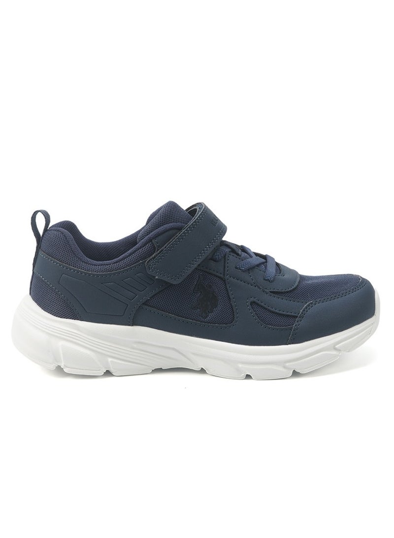 U.S. Polo Assn. Kids Blue Velcro Strap Sneakers – Comfy, Cushioned Sole for All-Day Play!  - Image 1