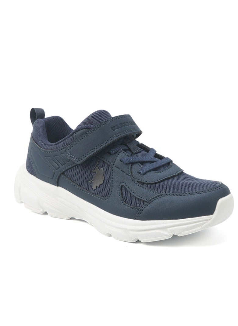 U.S. Polo Assn. Kids Blue Velcro Strap Sneakers – Comfy, Cushioned Sole for All-Day Play!  - Image 3