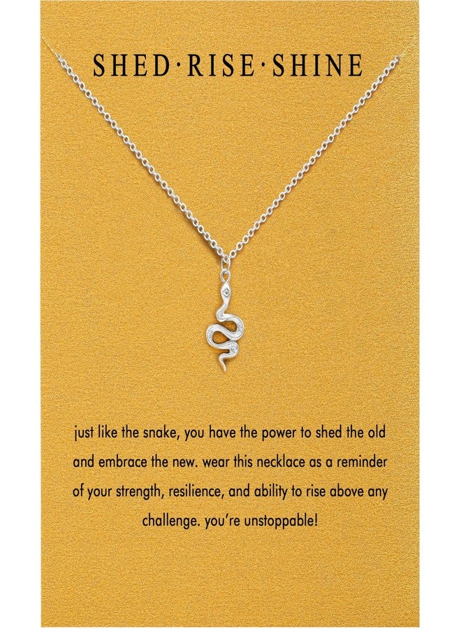 Baydurcan Silver Necklace for Women Evil Eye Ankh Bow Necklace for Friends Sister Birthday Just Because Christmas Gifts, One Size, Stainless Steel, Cubic Zirconia - Image 1
