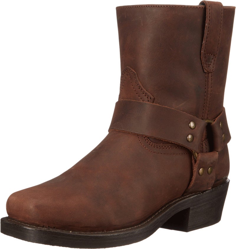 Dingo Boots Mens Rev Up Motorcycle Casual Boots Ankle  Brown  Size 7 D_M - Image 3