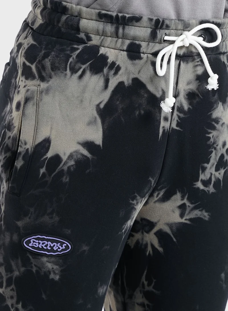 Grimey Ufollow Bleached Sweatpants
