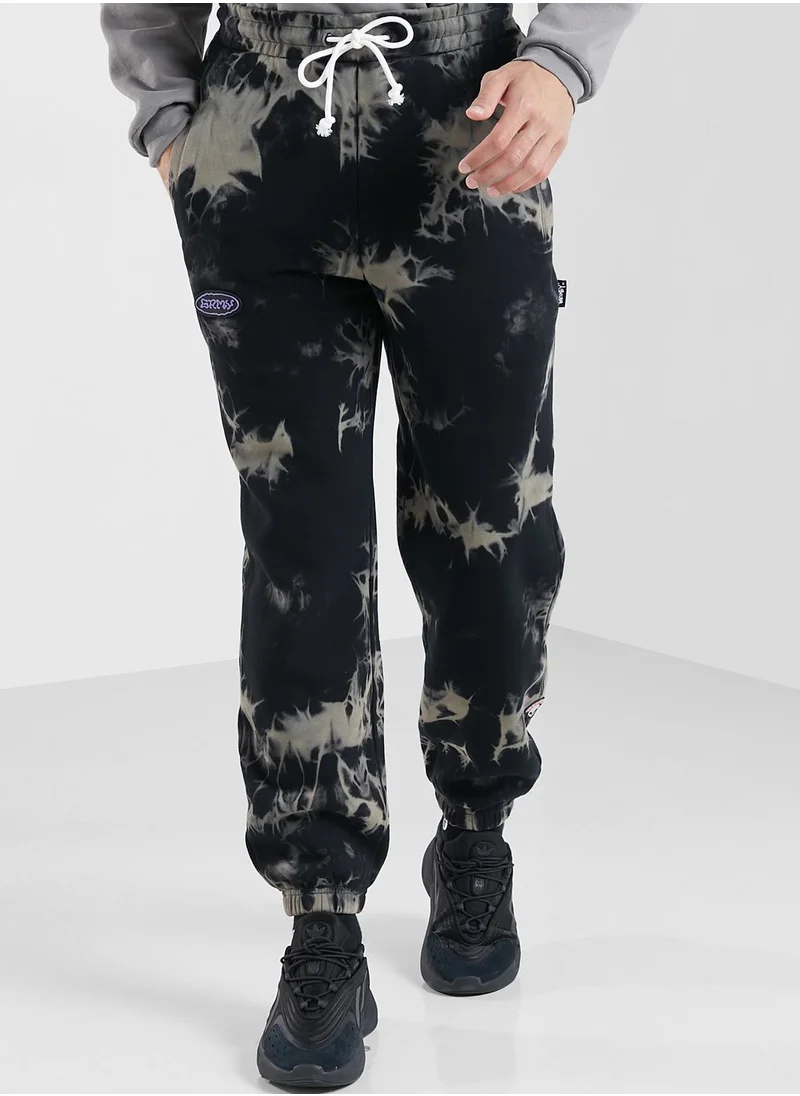 Grimey Ufollow Bleached Sweatpants