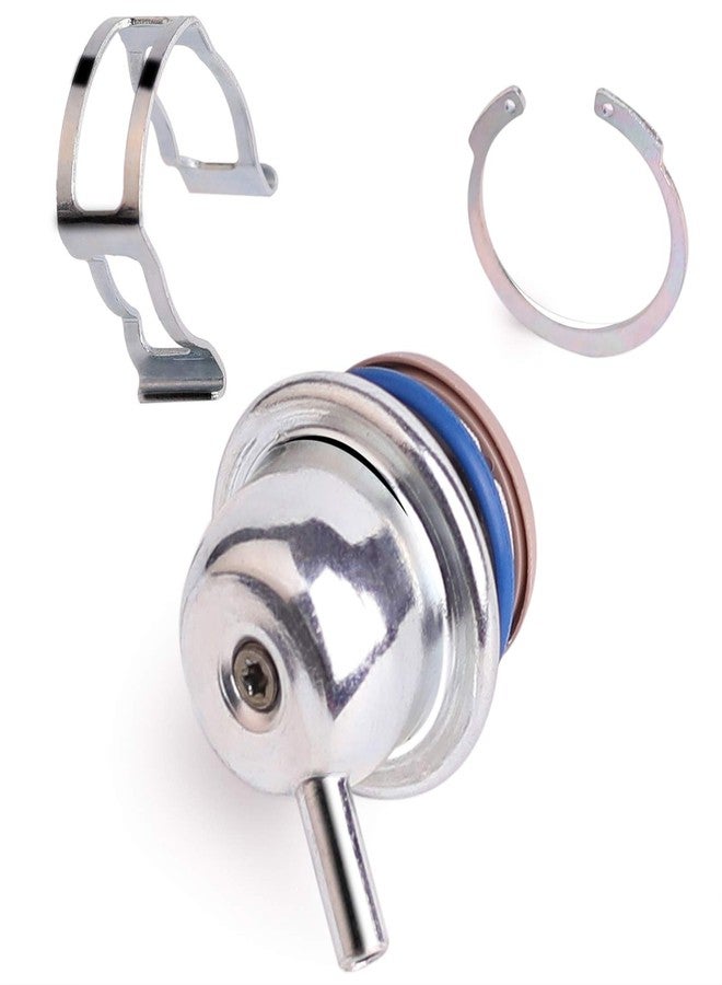 JCCGLOBAL 89060418,17113556 Fuel Injection Pressure Regulator with Vacuum Line for Chevrolet Avalanche 1500,Express 1500 2500 3500,Silverado,Suburban,Tahoe,Trailblazer,GMC,Buick,Cadillac,Hummer,Isuzu - Image 3