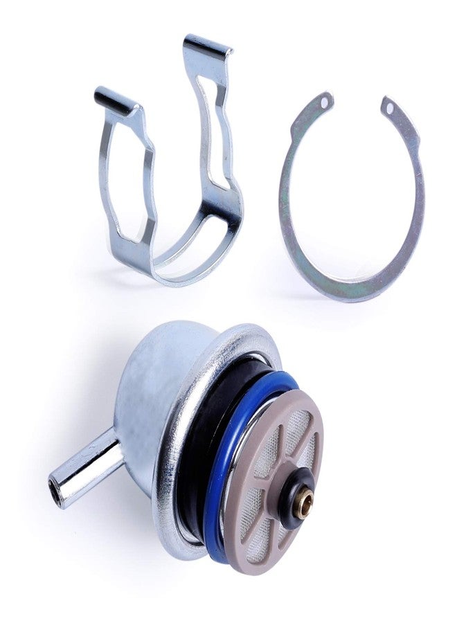 JCCGLOBAL 89060418,17113556 Fuel Injection Pressure Regulator with Vacuum Line for Chevrolet Avalanche 1500,Express 1500 2500 3500,Silverado,Suburban,Tahoe,Trailblazer,GMC,Buick,Cadillac,Hummer,Isuzu - Image 2