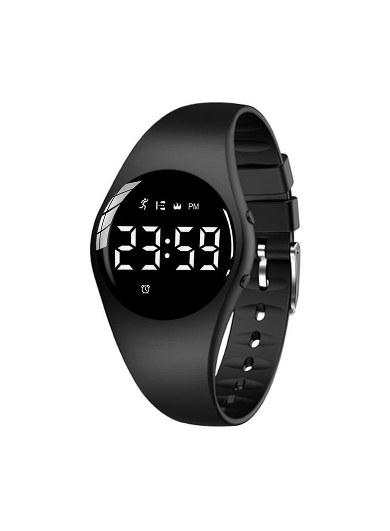 Simple Sports Watch, Water Resistant Digtal Watch, Rechargeable Smart Watch for Kids - Image 1