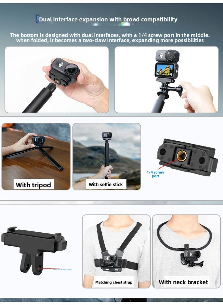 For DJI Osmo Nano Magnetic Adapter | Quick-Release Camera Mount Connector for Main Camera & Multi-Functional Module | Stable Snap-On Magnetic Expansion - Image 4