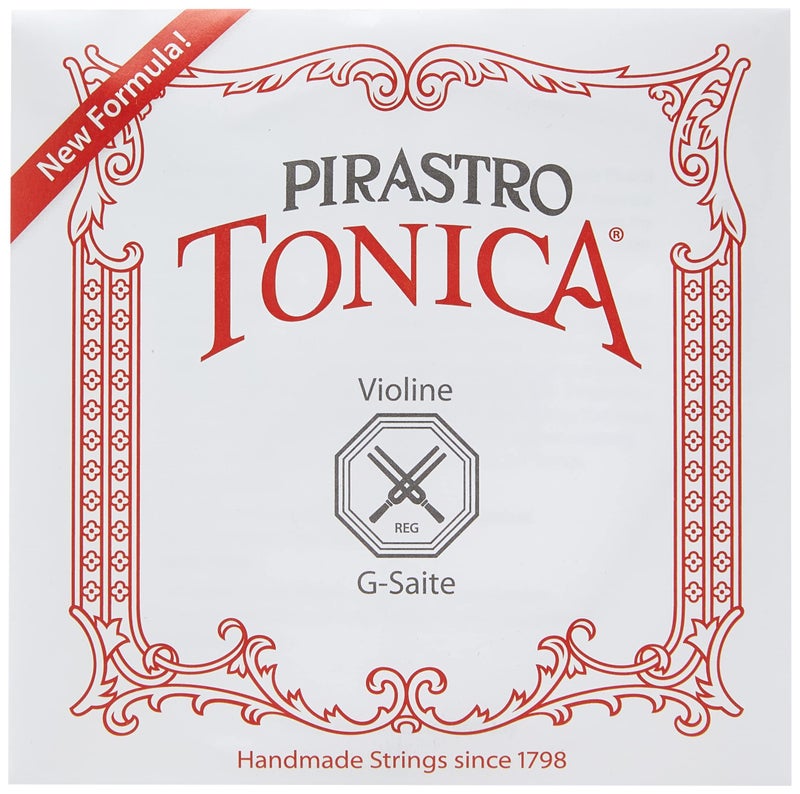 Pirastro 412021 Tonica 4/4 Violin String Set, Medium Gauge with Ball End E, Premium Strings Made With Fine Flexible Synthetic Core, Replacement Accessory for Professional and Student Violin Players - Image 2