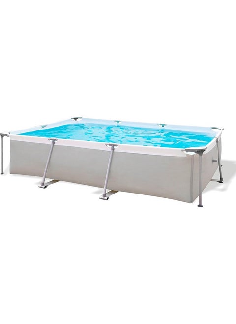 Rectangular swimming pool with a solid and durable steel frame, easy to install, for children and adults, 300*270*66 cm
