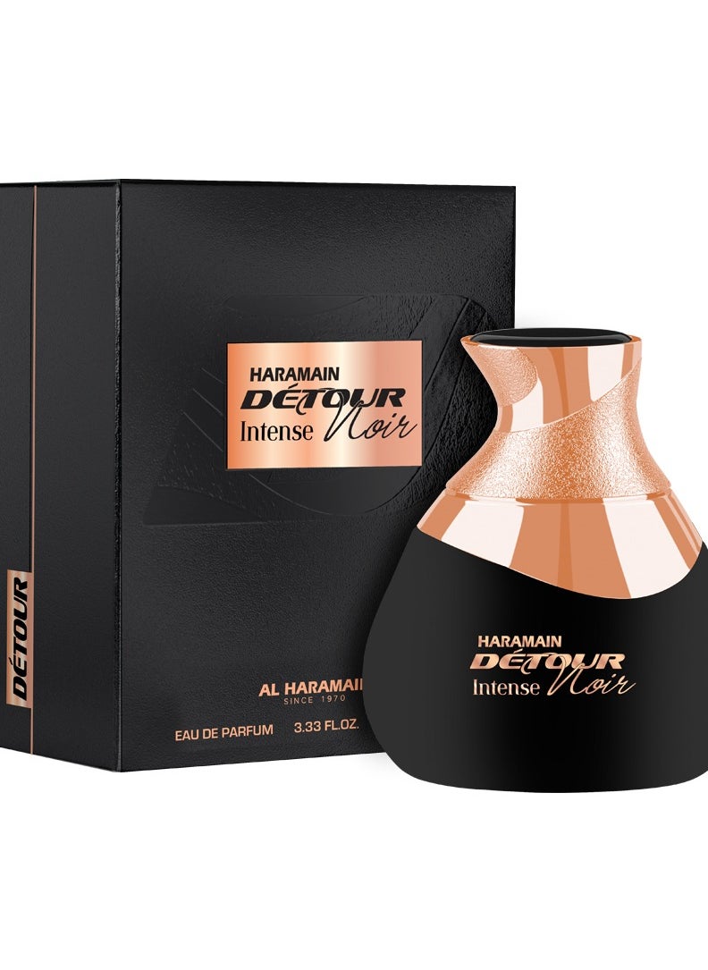 Al Haramain Perfumes Haramain Detour Noir Intense,100ml  - Image 2