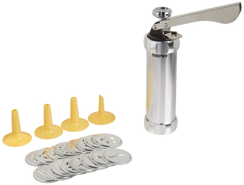 Norpro Deluxe Cookie Press with Icing Gun