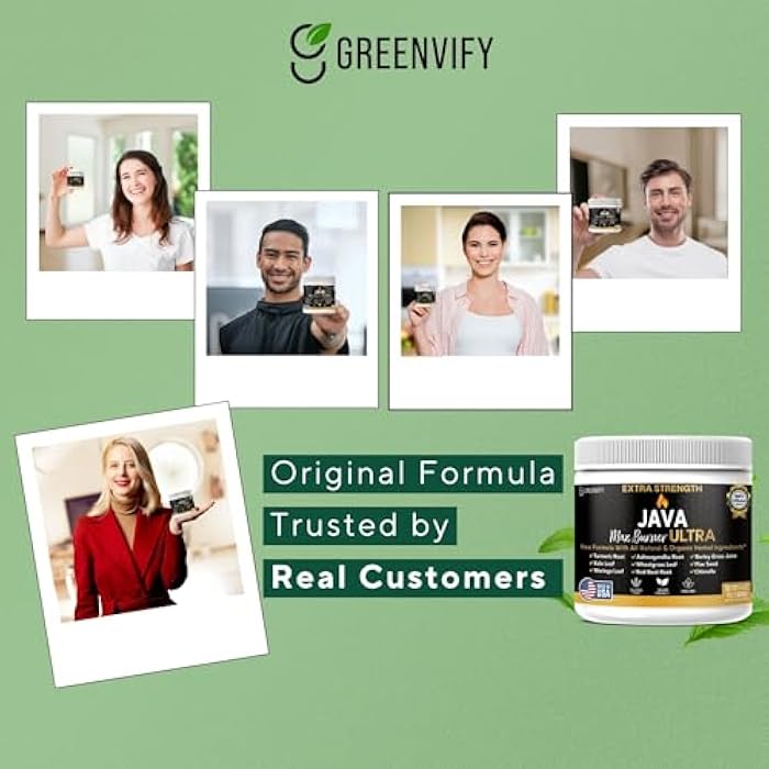 GREENVIFY Java Max Burner Ultra Extra Strength, Natural & Organic Herbal Ingredients, 5.3 oz (1) - Image 2