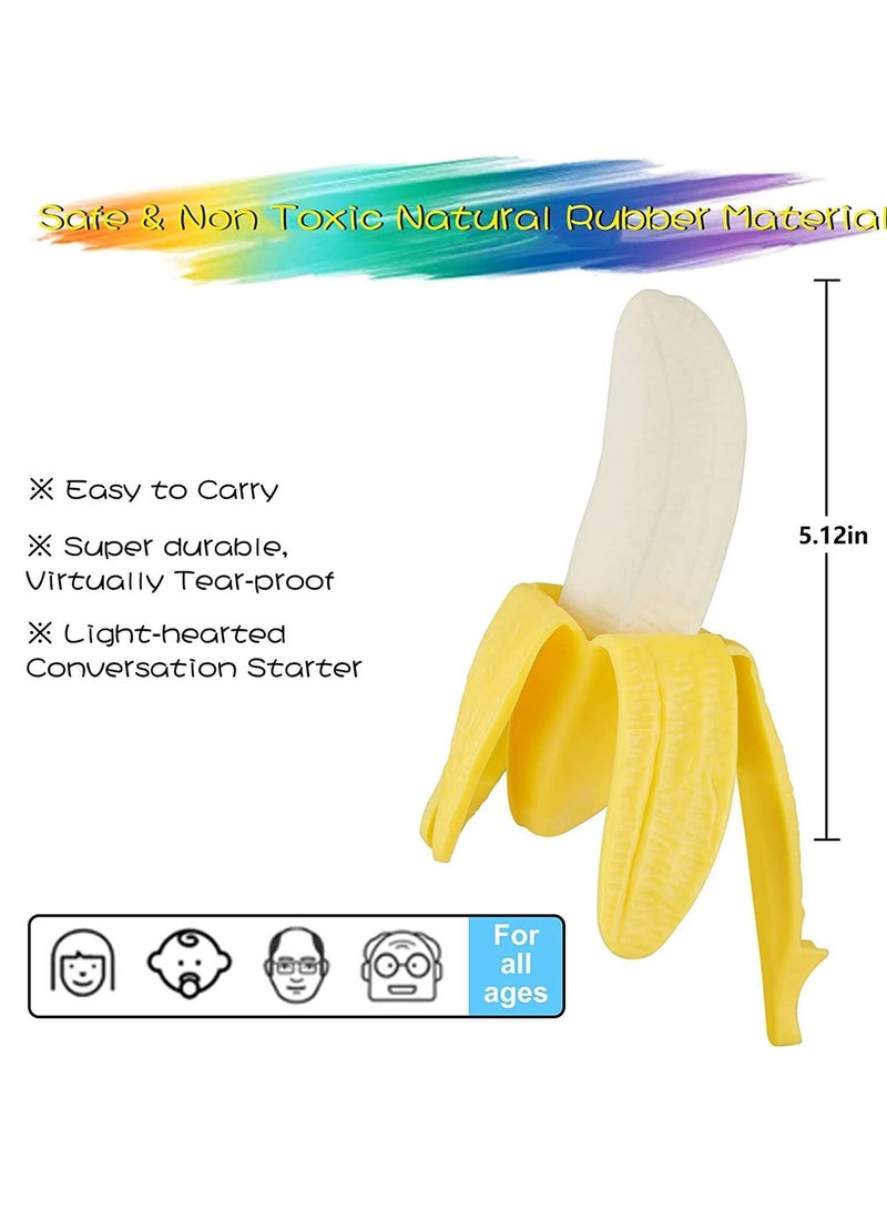 NIBEMINENT Squishy Toys Slow Rising Squeeze Toys, Super Soft Stress Relief Banana Party Favors for Kids Novelty Toy Birthday Gifts Boys Girls Adults - Image 2