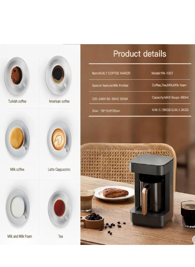 YINA YINA 2-in-1 Coffee Maker YN-1007  - Image 2