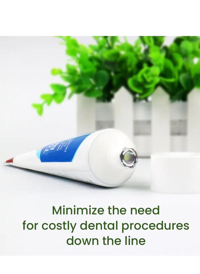 Bioline 2Pc Tooth Paste Beef Flavor For Dogs 100g - Image 2