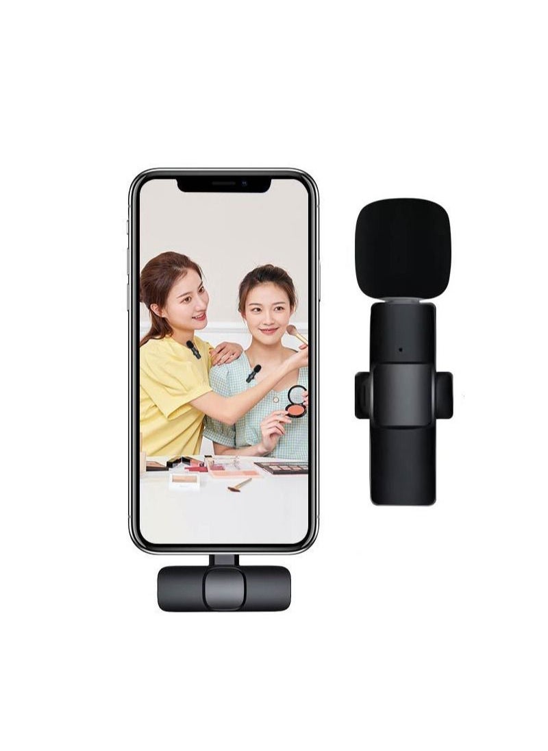 Sharpdo - One-to-two Lavalier Wireless Microphone Radio Microphone Suit For Mobile Phone Live Broadcast Equipment Bluetooth Wireless Microphone For Video Clip - Image 1