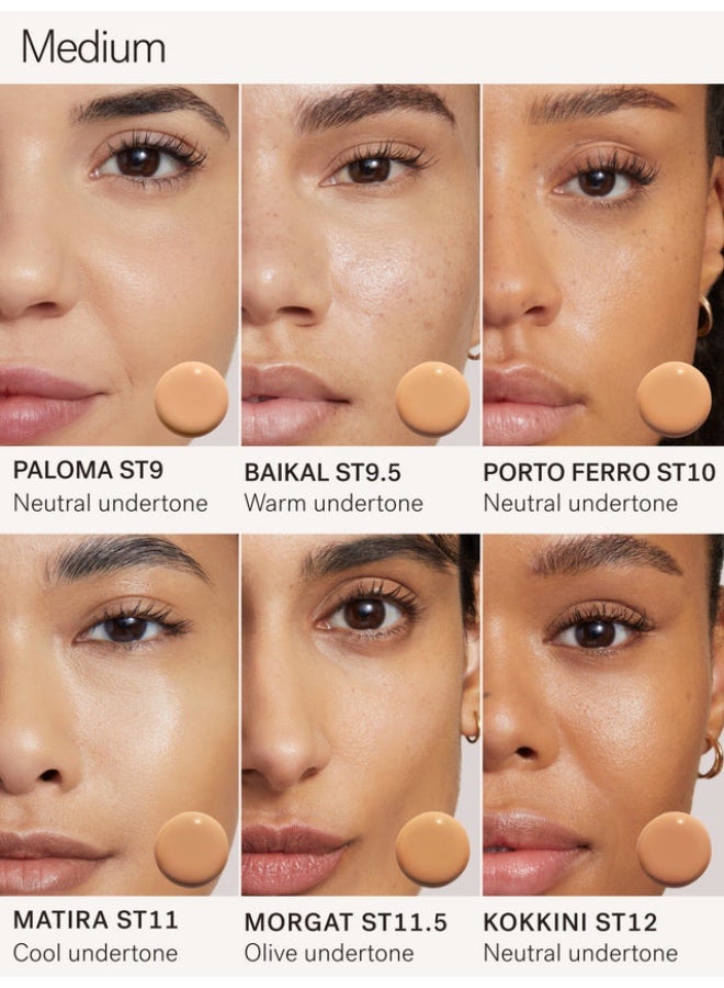 ILIA Kokkini ST12 Skin Tint Serum Foundation with SPF 40 - Image 5