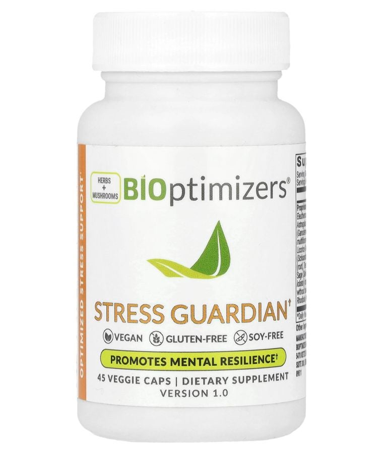 BiOptimizers Stress Guardian 45 Veggie Caps