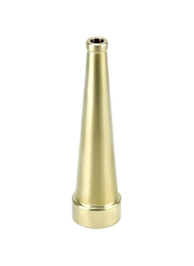 Arabest Plain Hose Nozzle with 1 NPSH (NPT), 8 Length 3/8 Orifice Garden Water Hose Nozzle, Brass Fire Equipment  - Image 1