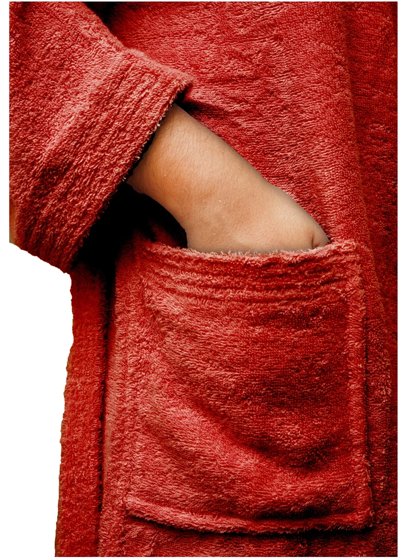 Bliss Casa Unisex Hooded Bathrobe - 100% Cotton, Super Soft, Highly Absorbent Bathrobes For Women & Men- Perfect for Everyday Use
