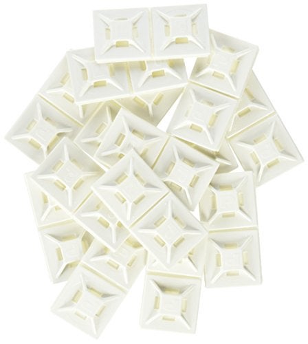 Panduit Abmm-A-D Cable Tie Mount  Adhesive Backed  4-Way  Abs  White (500-Pack) - Image 5
