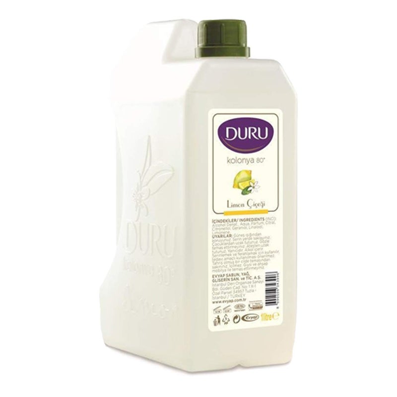 Duru Duru Duru Cologne - Lemon 900ml Plastic Bottle - Image 1
