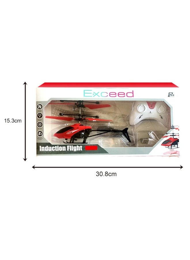 Exceed Dual-Mode Mini RC Induction Flying Helicopter Toy for Kids - Image 4