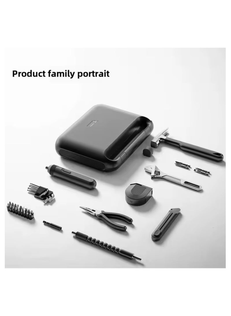 Xiaomi Xiaomi Mijia Electric Tool Set Portable Screwdriver Household Hand Tool Kit with Good Quality Plastic Toolbox Storage Case  - Image 5