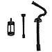 ECSiNG ECSiNG Set of 3 Fuel Impulse Hose Line Filter Kit Compatible with STIHL MS250 MS230 MS210 025 023 021 Chainsaw 1123 358  - Image 2